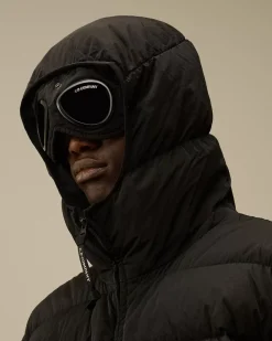 Jacket & Coats<C.P. Company Chrome-R Goggle Down Jacket Black