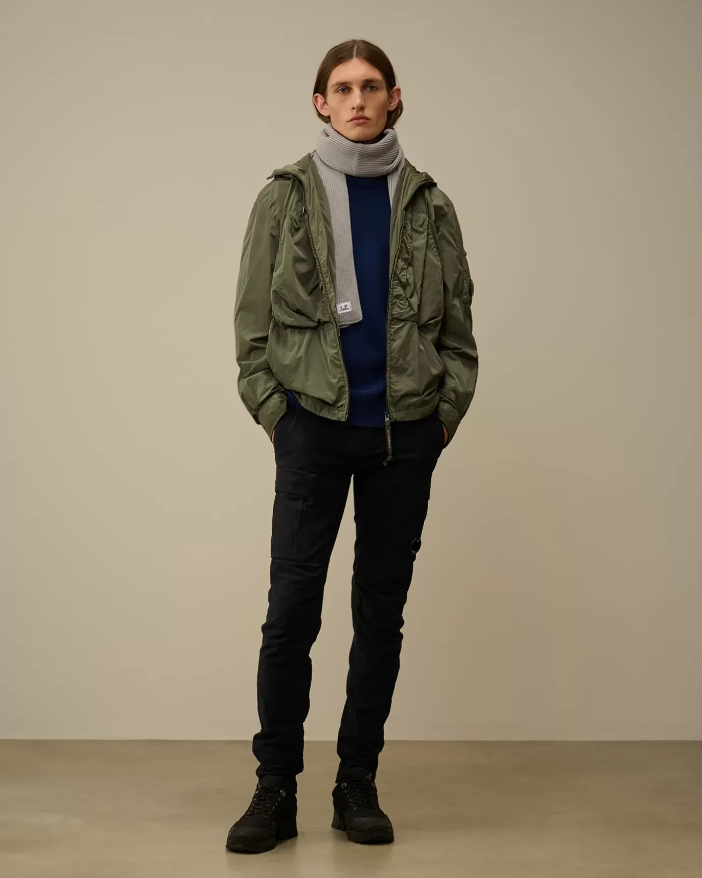 Overshirt<C.P. Company Chrome-R Hooded Overshirt Grape Leaf – Green