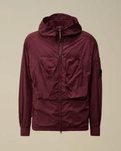 Overshirt<C.P. Company Chrome-R Hooded Overshirt Potent Purple