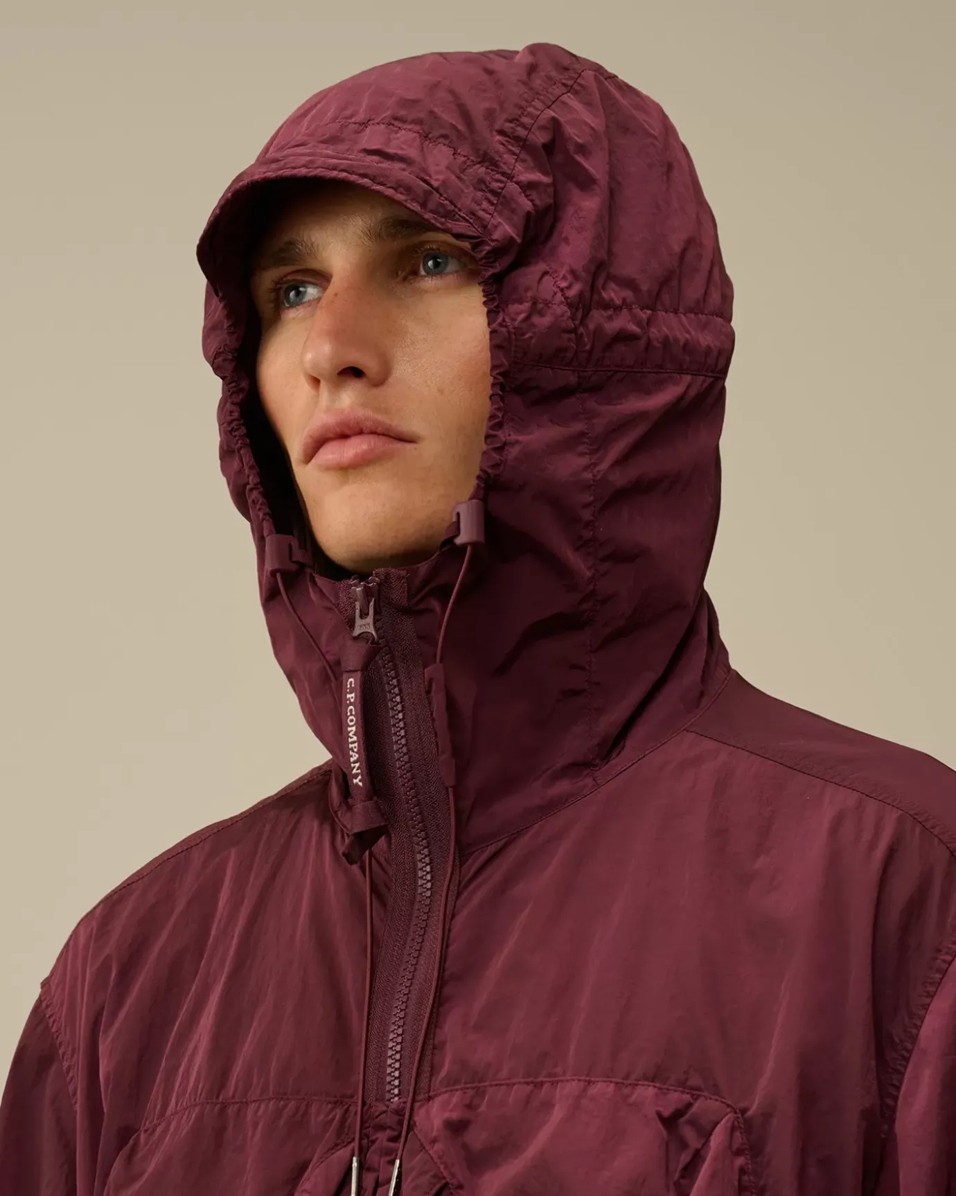 Overshirt<C.P. Company Chrome-R Hooded Overshirt Potent Purple