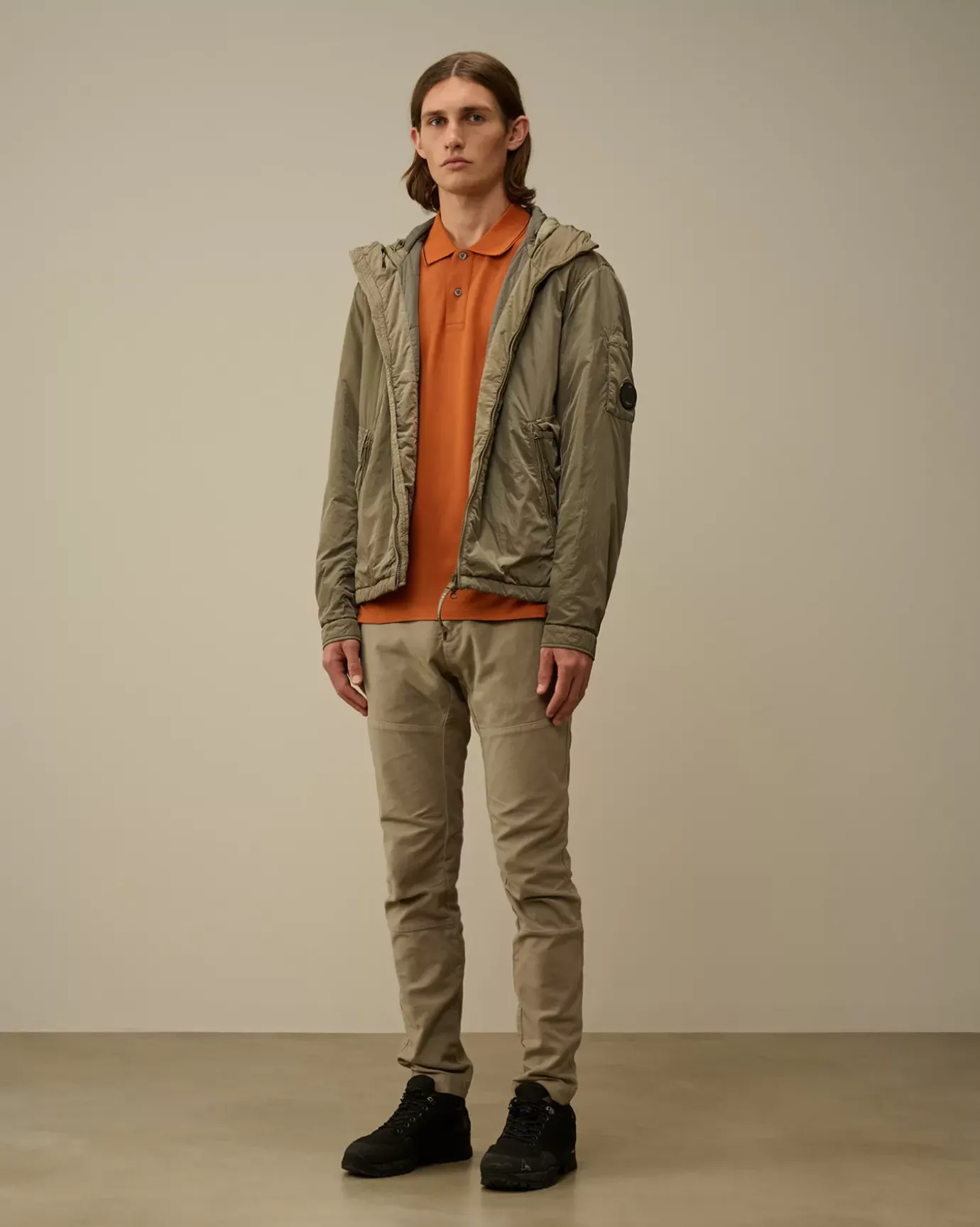 Jacket & Coats<C.P. Company Chrome-R Hooded Padded Jacket Walnut – Beige