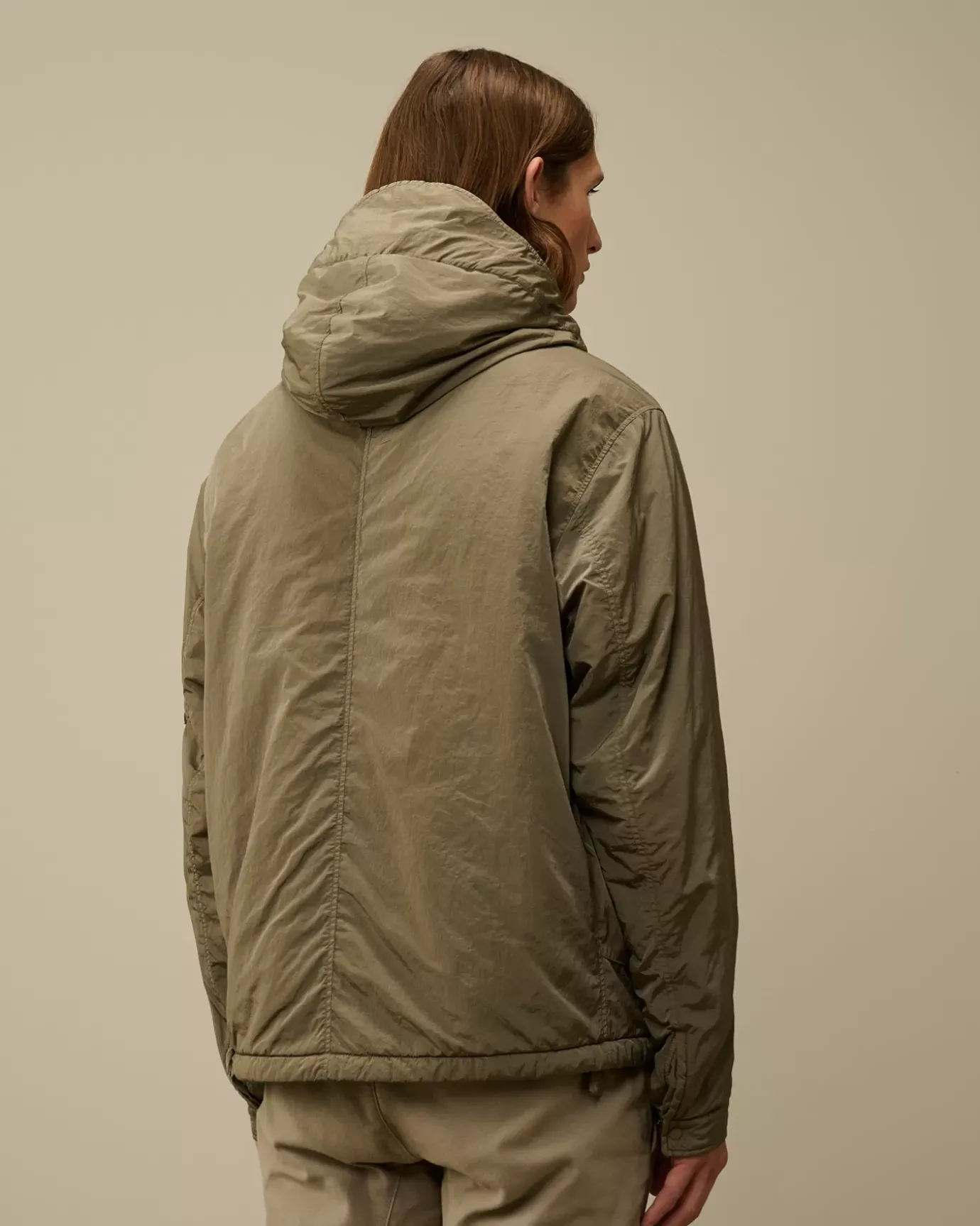 Jacket & Coats<C.P. Company Chrome-R Hooded Padded Jacket Walnut – Beige