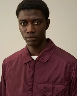 Overshirt<C.P. Company Chrome-R Lens Overshirt Potent Purple