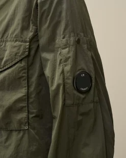 Overshirt<C.P. Company Chrome-R Lens Overshirt Grape Leaf – Green