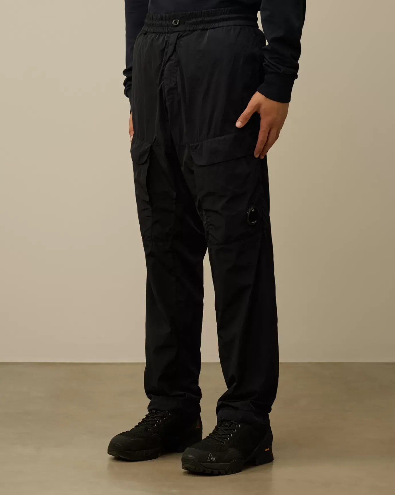 Trousers<C.P. Company Chrome-R Loose Cargo Pants Total Eclipse – Blue
