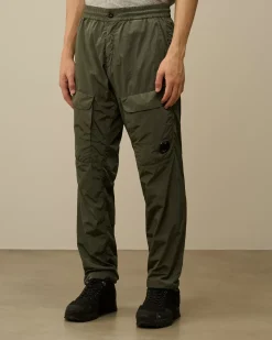 Trousers<C.P. Company Chrome-R Loose Cargo Pants Grape Leaf – Green
