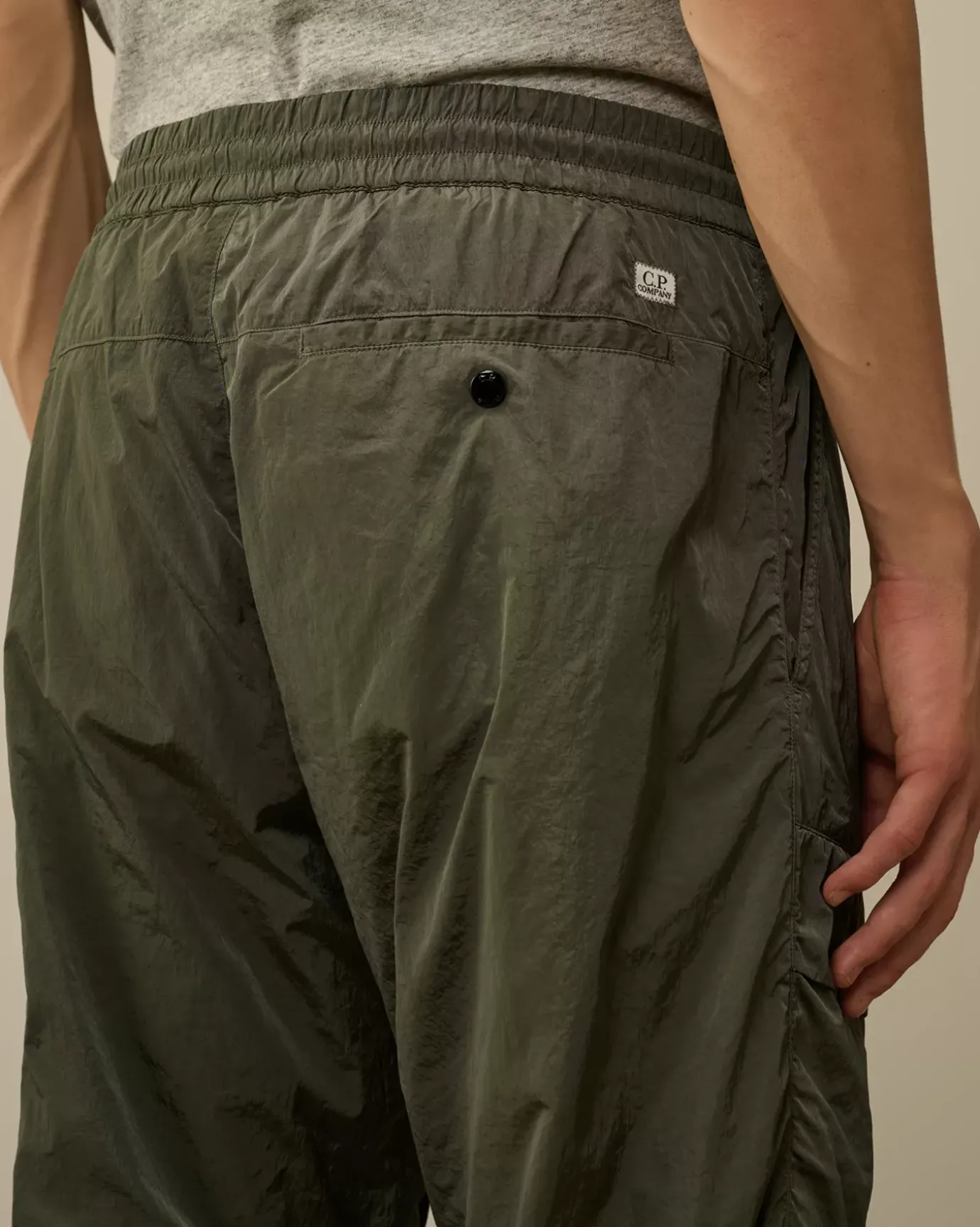 Trousers<C.P. Company Chrome-R Loose Cargo Pants Grape Leaf – Green