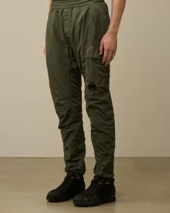 Trousers<C.P. Company Chrome-R Track Pants Grape Leaf – Green