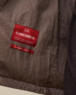 Overshirt<C.P. Company Chrome-R Utility Overshirt Purple Dove