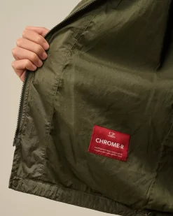 Overshirt<C.P. Company Chrome-R Utility Overshirt Grape Leaf – Green