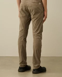 Trousers<C.P. Company Corduroy Ergonomic Pants Walnut – Beige