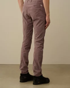 Trousers<C.P. Company Corduroy Ergonomic Pants Purple Dove