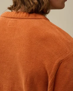 Jumpers<C.P. Company Cotton Chenille Crewneck Knit Bombay Brown