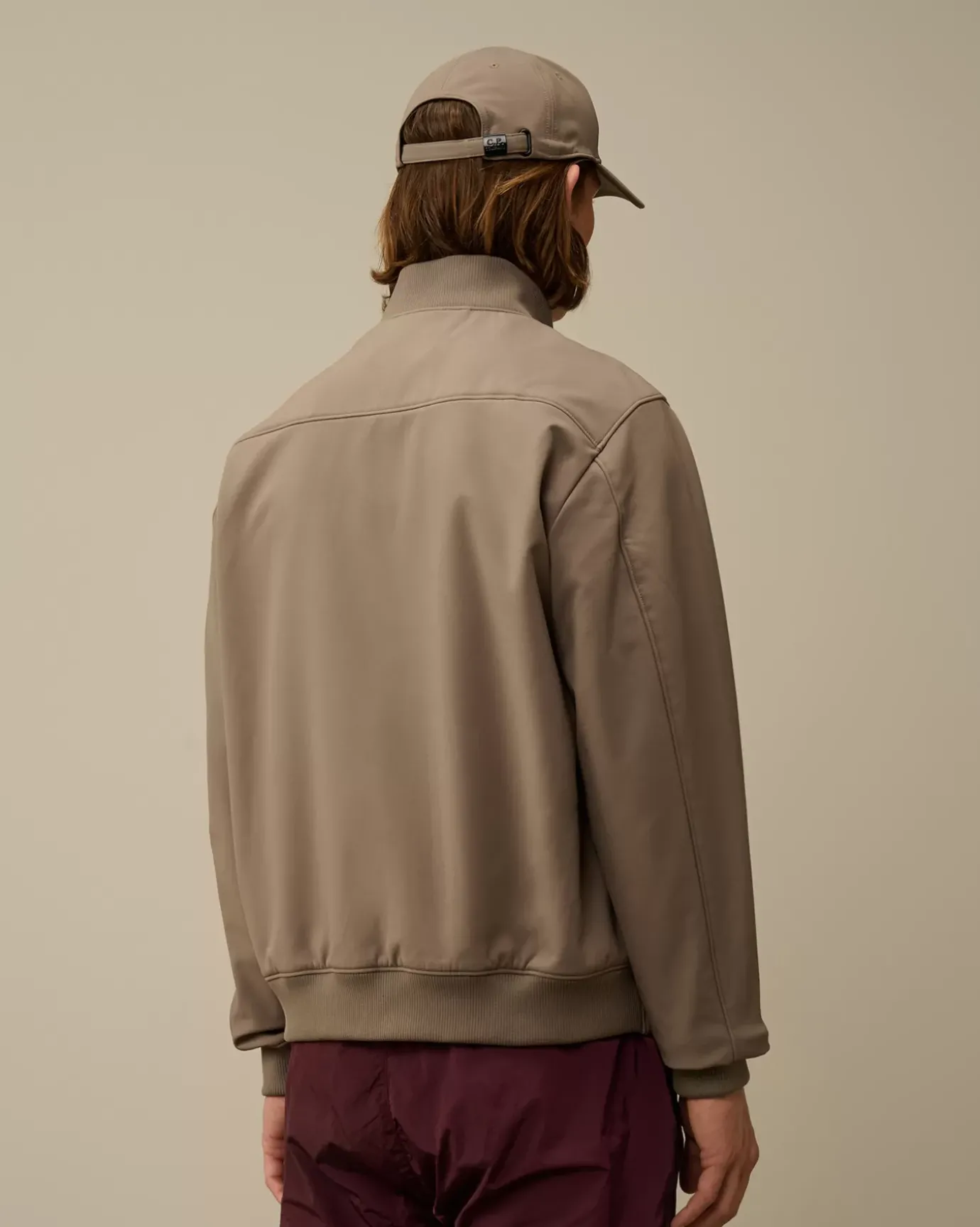 Jacket & Coats<C.P. Company C.P. Shell-R Bomber Jacket Walnut – Beige
