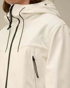 Jacket & Coats<C.P. Company C.P. Shell-R Goggle Jacket Gauze White