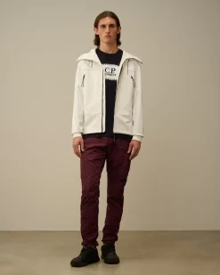 Jacket & Coats<C.P. Company C.P. Shell-R Goggle Jacket Gauze White