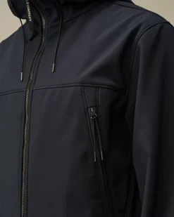 Jacket & Coats<C.P. Company C.P. Shell-R Goggle Jacket Total Eclipse – Blue