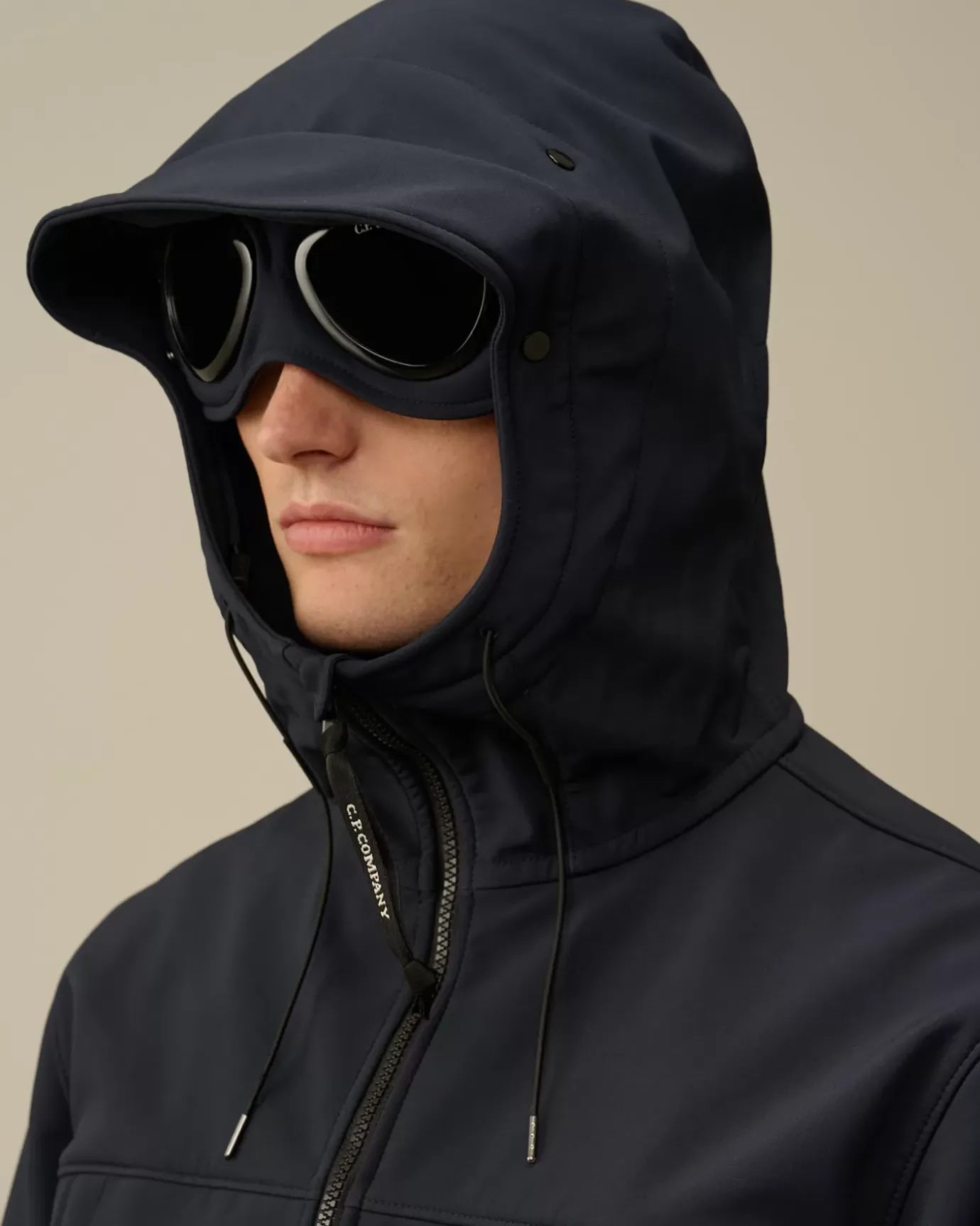 Jacket & Coats<C.P. Company C.P. Shell-R Goggle Jacket Total Eclipse – Blue