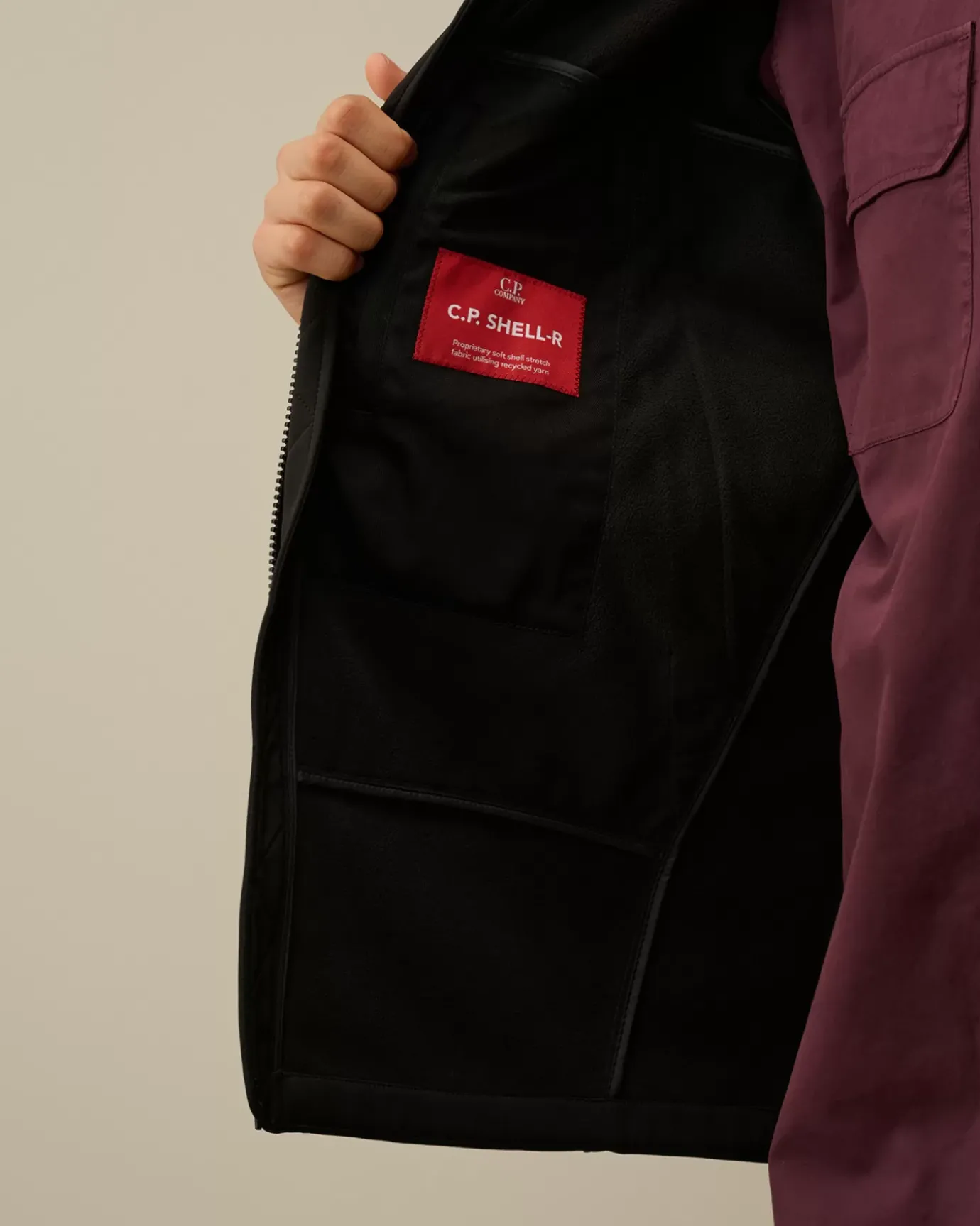 Jacket & Coats<C.P. Company C.P. Shell-R Goggle Jacket Black