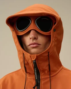 Jacket & Coats<C.P. Company C.P. Shell-R Goggle Jacket Bombay Brown