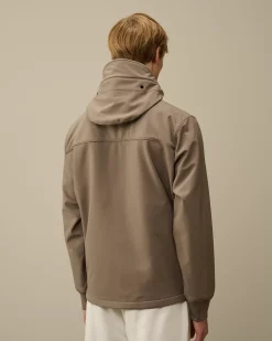 Jacket & Coats<C.P. Company C.P. Shell-R Goggle Jacket Walnut – Beige