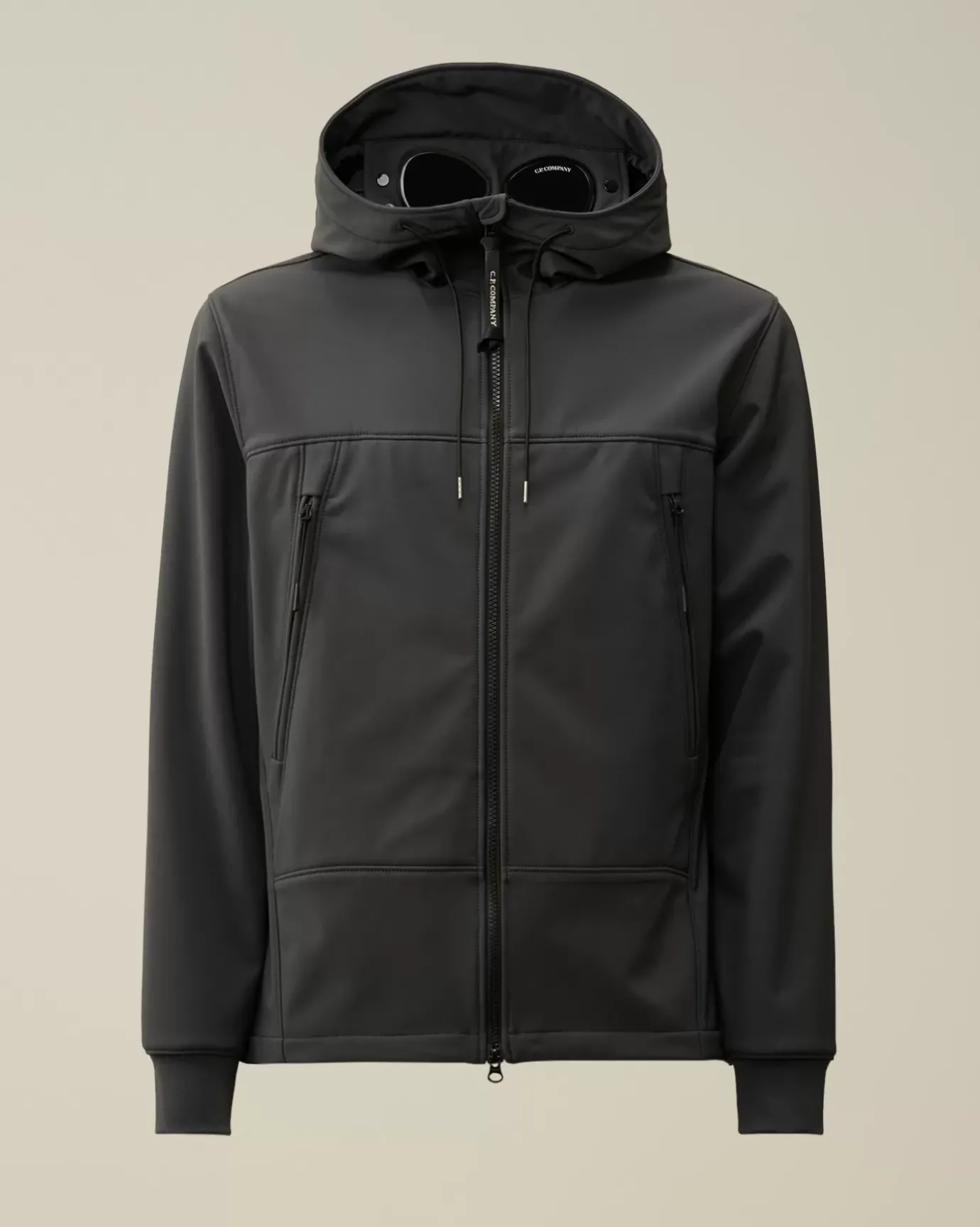 Jacket & Coats<C.P. Company C.P. Shell-R Goggle Jacket Black Sand