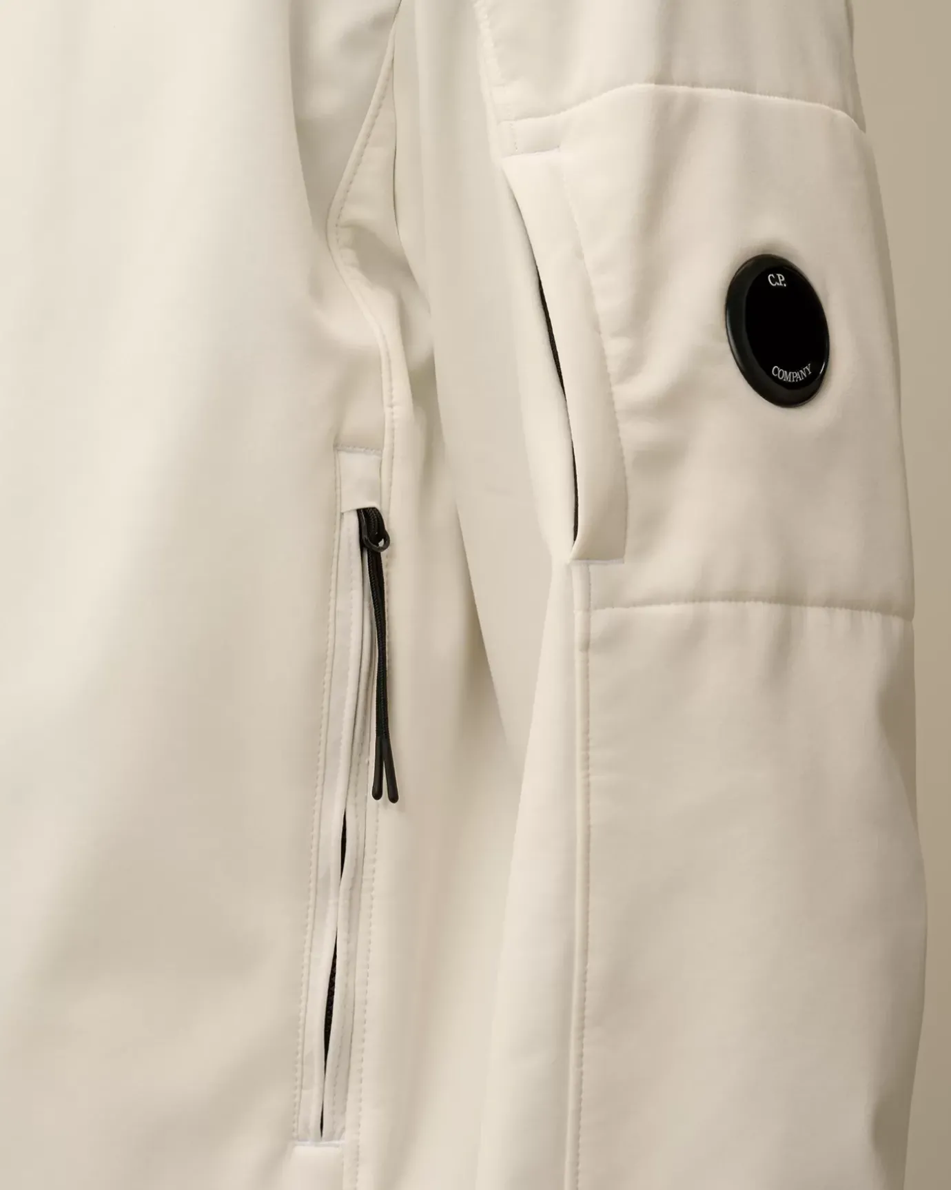 Jacket & Coats<C.P. Company C.P. Shell-R Hooded Jacket Gauze White