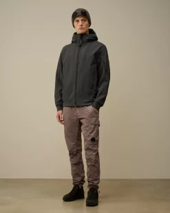 Jacket & Coats<C.P. Company C.P. Shell-R Hooded Jacket Black Sand