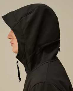 Jacket & Coats<C.P. Company C.P. Shell-R Hooded Jacket Black