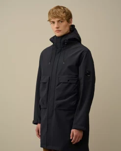 Jacket & Coats<C.P. Company C.P. Shell-R Hooded Parka Jacket Total Eclipse – Blue
