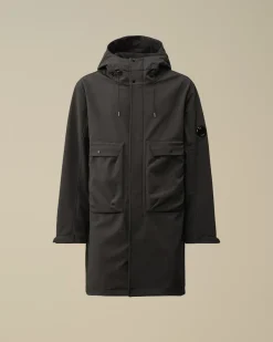 Jacket & Coats<C.P. Company C.P. Shell-R Hooded Parka Jacket Black Sand
