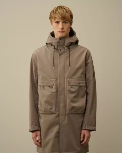 Jacket & Coats<C.P. Company C.P. Shell-R Hooded Parka Jacket Walnut – Beige