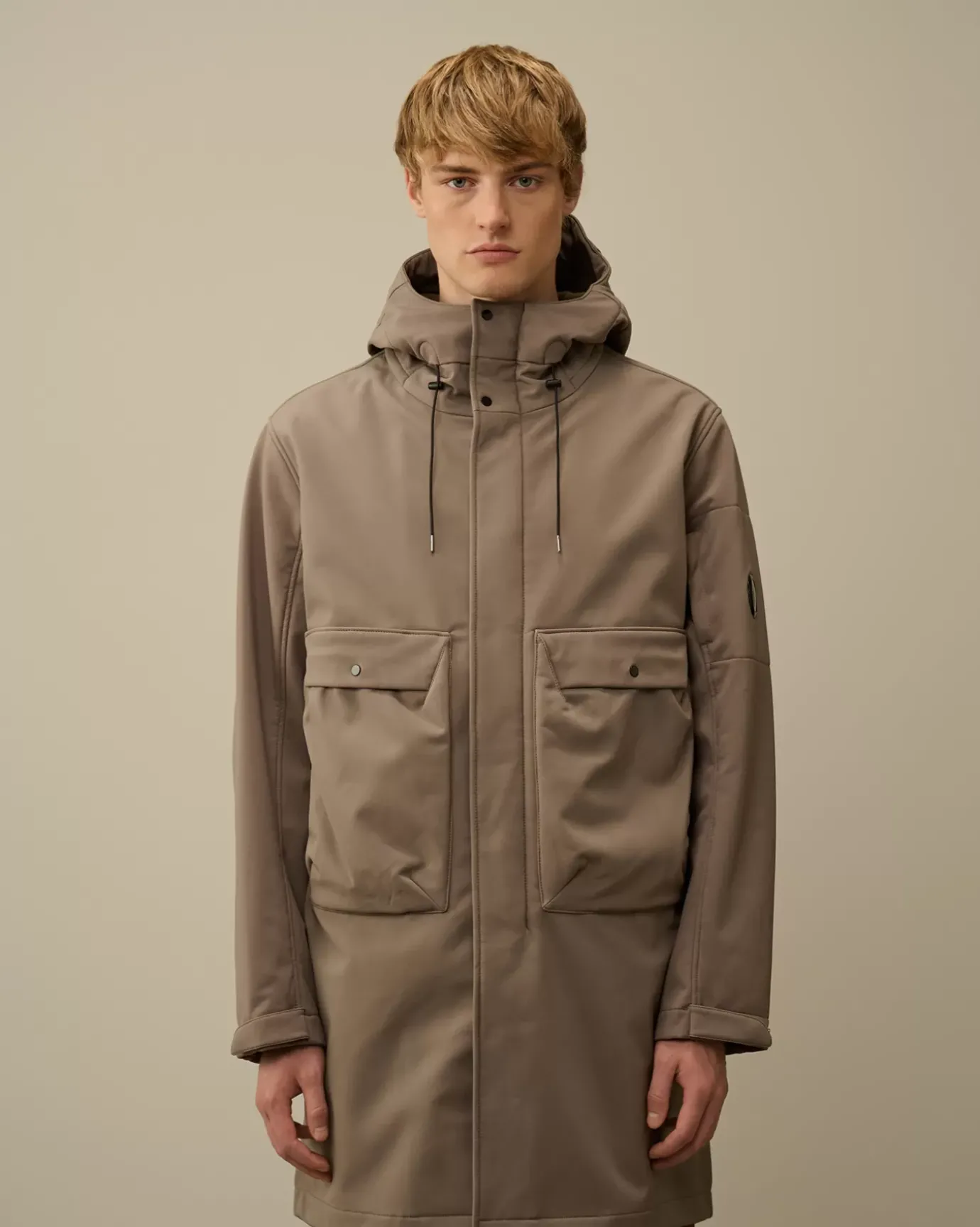 Jacket & Coats<C.P. Company C.P. Shell-R Hooded Parka Jacket Walnut – Beige