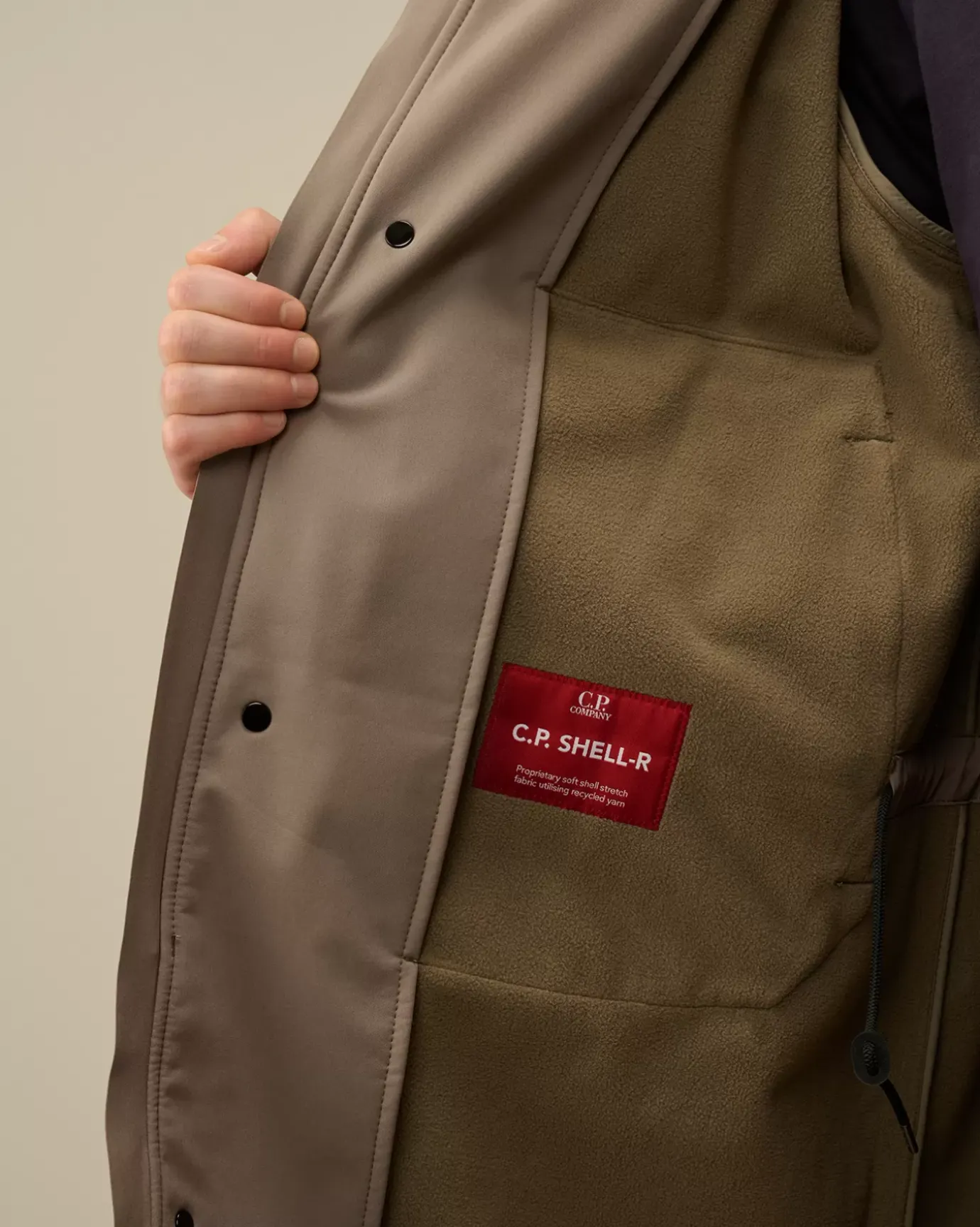 Jacket & Coats<C.P. Company C.P. Shell-R Hooded Parka Jacket Walnut – Beige