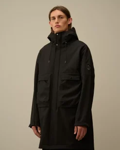 Jacket & Coats<C.P. Company C.P. Shell-R Hooded Parka Jacket Black