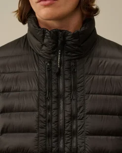 Jacket & Coats<C.P. Company D.D. Shell Collar Zip Down Jacket Black
