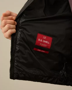 Jacket & Coats<C.P. Company D.D. Shell Collar Zip Down Jacket Black