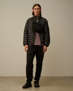 Jacket & Coats<C.P. Company D.D. Shell Collar Zip Down Jacket Black