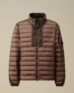 Jacket & Coats<C.P. Company D.D. Shell Collar Zip Down Jacket Purple Dove