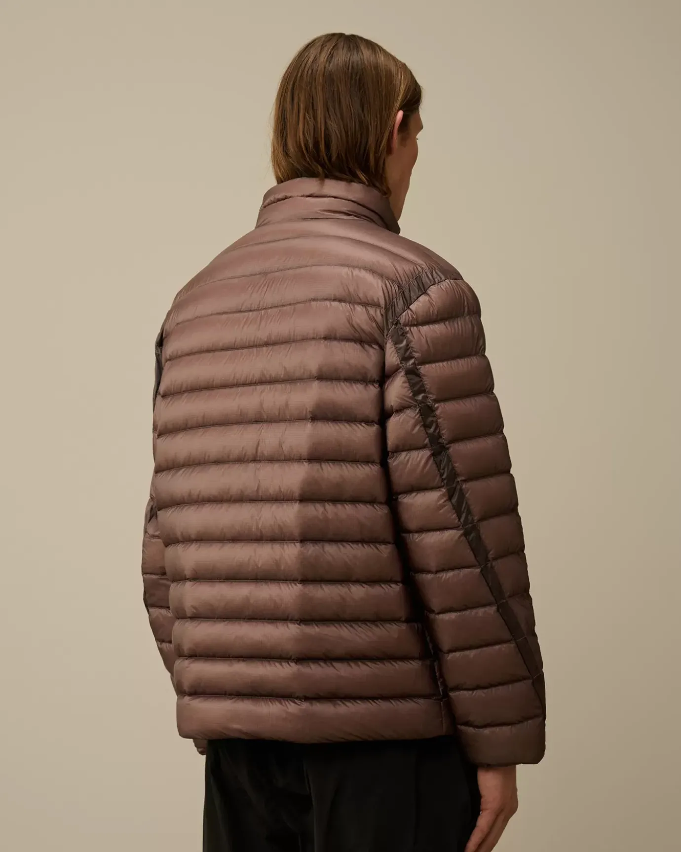 Jacket & Coats<C.P. Company D.D. Shell Collar Zip Down Jacket Purple Dove