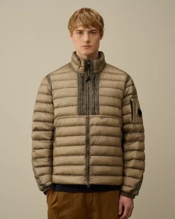 Jacket & Coats<C.P. Company D.D. Shell Collar Zip Down Jacket Vintage Khaki – Beige