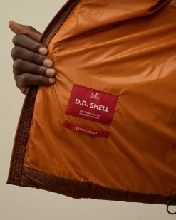 Jacket & Coats<C.P. Company D.D. Shell Down Vest Bombay Brown