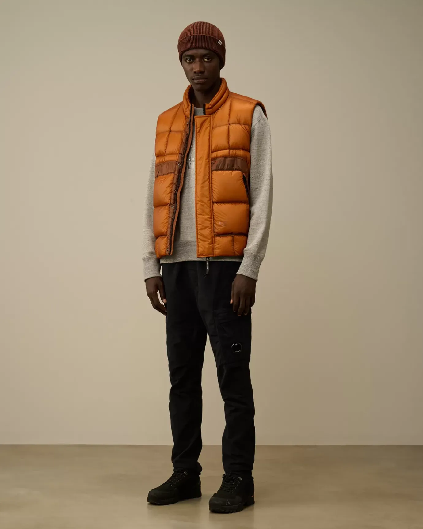 Jacket & Coats<C.P. Company D.D. Shell Down Vest Bombay Brown