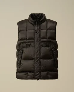 Jacket & Coats<C.P. Company D.D. Shell Down Vest Black