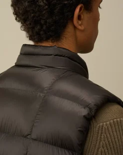 Jacket & Coats<C.P. Company D.D. Shell Down Vest Black