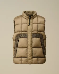 Jacket & Coats<C.P. Company D.D. Shell Down Vest Vintage Khaki – Beige