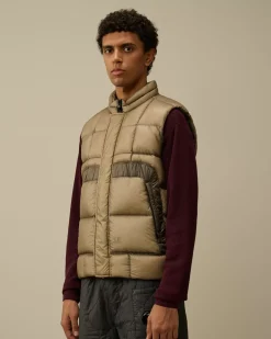 Jacket & Coats<C.P. Company D.D. Shell Down Vest Vintage Khaki – Beige