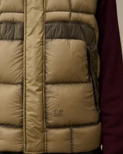 Jacket & Coats<C.P. Company D.D. Shell Down Vest Vintage Khaki – Beige