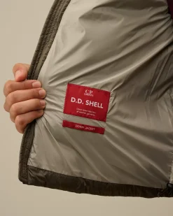 Jacket & Coats<C.P. Company D.D. Shell Down Vest Vintage Khaki – Beige
