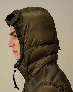 Jacket & Coats<C.P. Company D.D. Shell Goggle Down Jacket Grape Leaf – Green